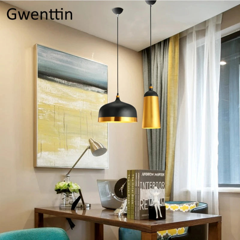 lustre moderne suspendu pour décoration intérieure nordique - vue 5 sur 10
