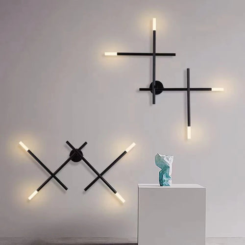 Minimalist LED wall light for interior decoration - vue 2 sur 12