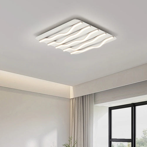 Modern minimalist ceiling light for on-trend interior decor 2024 - vue 5 sur 8