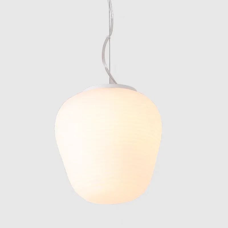 suspension led en verre style japonais moderne pour intérieur élégant - vue 10 sur 14