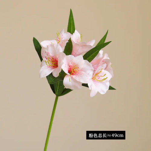 fleur artificielle trompette bouquet décoratif pour mariage et maison - vue 8 sur 12