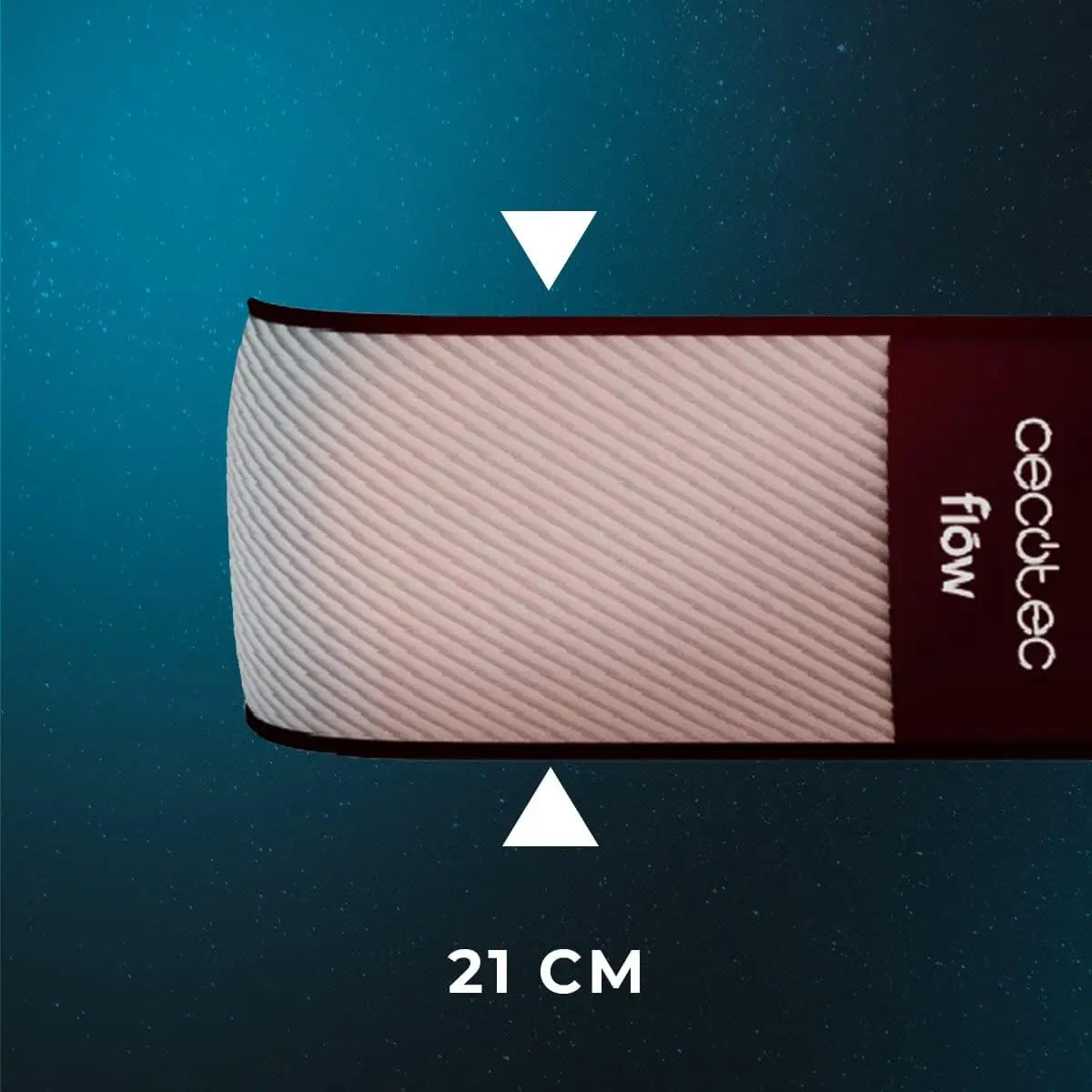 （Kostenloser Versand）Flow PureVital 1900 90x190 Matratze, Memory Foam, Weiss, 90x190 cm - vue 6 sur 6