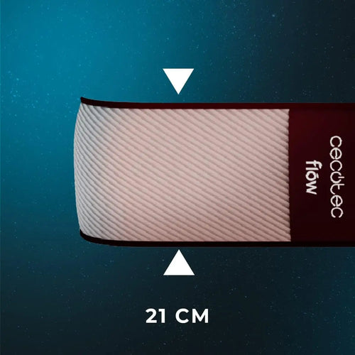 （Kostenloser Versand）Flow PureVital 1900 90x190 Matratze, Memory Foam, Weiss, 90x190 cm - vue 7 sur 6