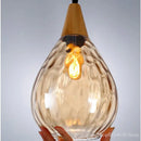 suspension en verre moderne pour décoration intérieure élégante