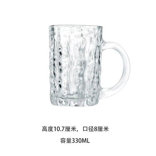 Verre a biere epais grande capacite style bar