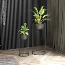 Gold Iron Flower Rack Indoor Vertical Plant Stand, Living Room Balcony, Elegant Flowerpot Holder, Modern Home Decor