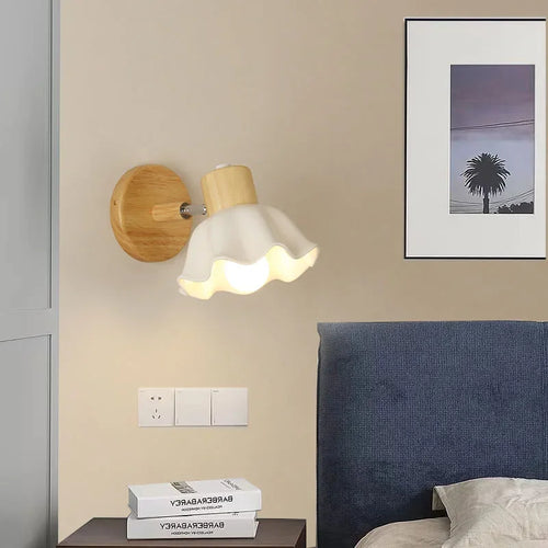 applique murale nordique en bois pour intérieur moderne - vue 3 sur 9