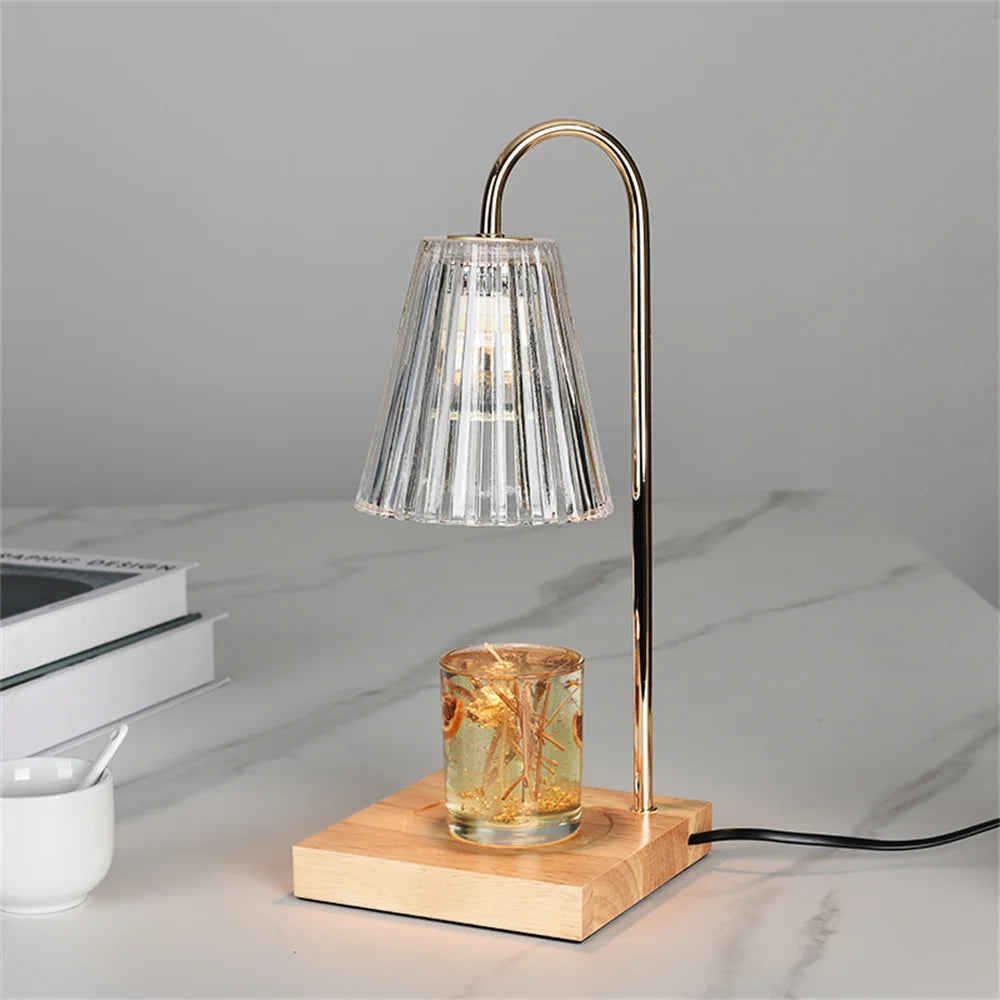 Lampe d'aromathérapie en bois - vue 3 sur 8