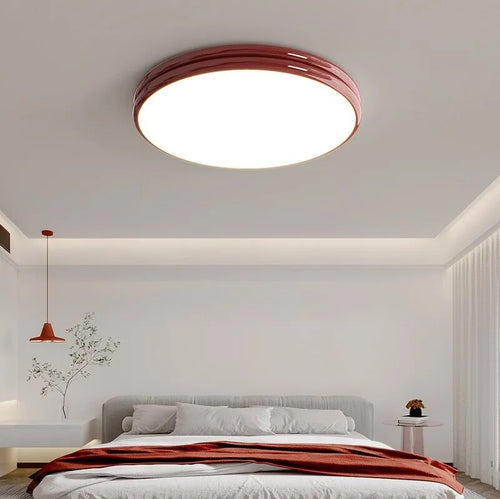 Luxueux plafonnier LED Macaron soin de la vue maison - vue 6 sur 24