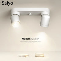 led projecteur double tête rotation libre pour mur de fond