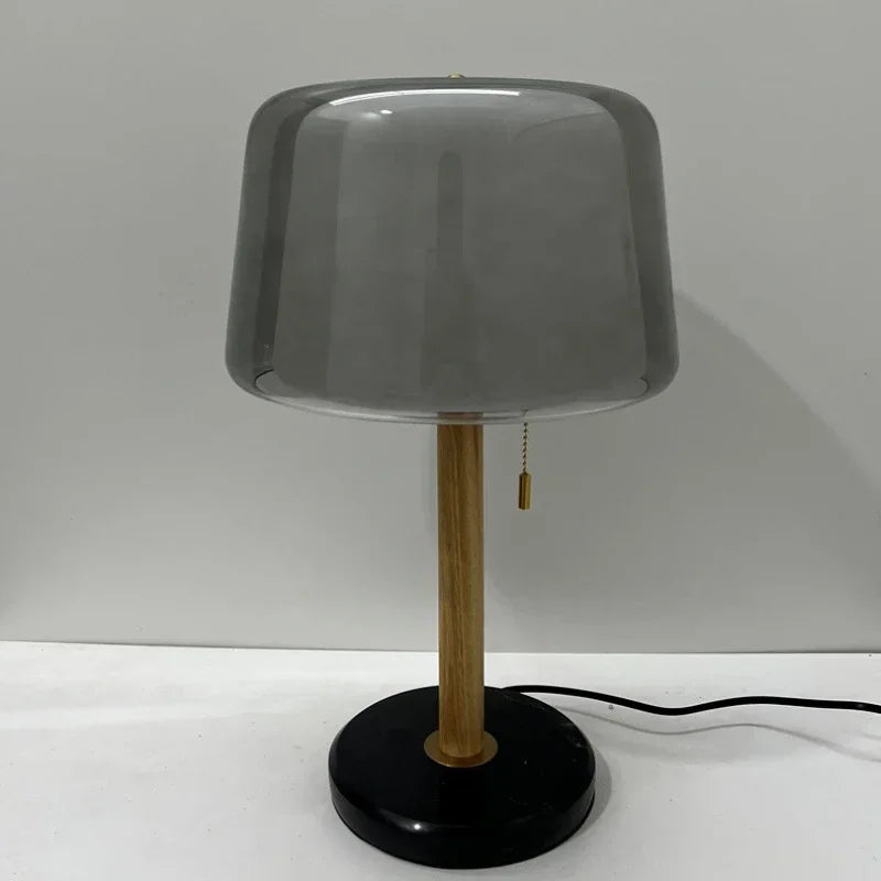 lampe de chevet design moderne en verre pour décoration élégante - vue 6 sur 7