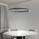Italian minimalist chandelier high-end nordic design glass