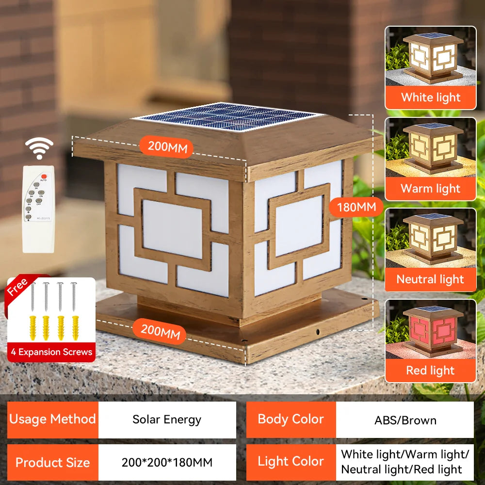 lampes solaires led vintage pour jardin et cour - vue 11 sur 14