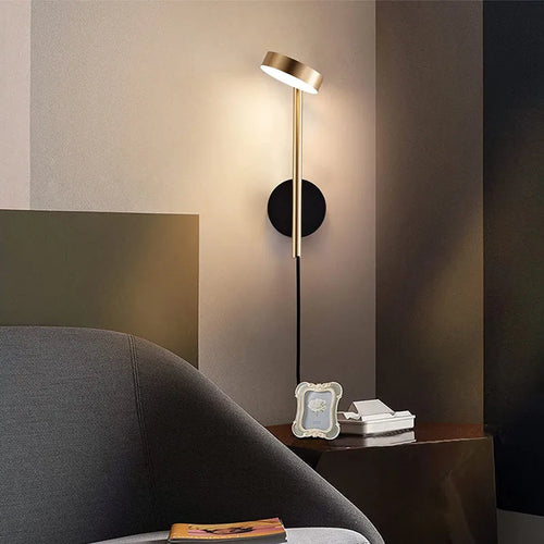 Applique murale led interrupteur rotatif - vue 5 sur 6
