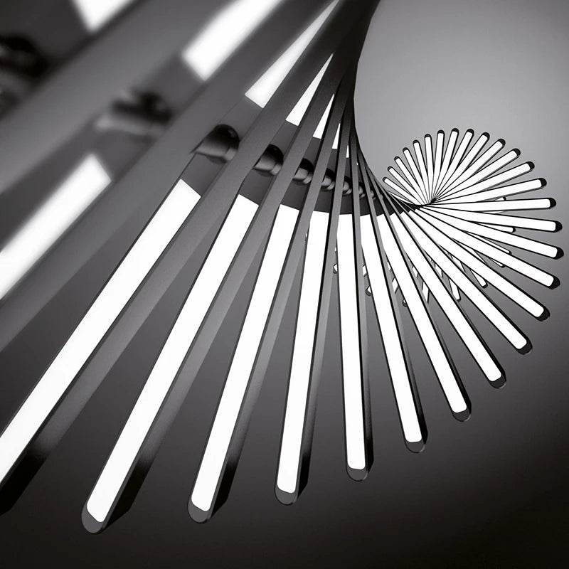 lustre led luxe suspension longue bande pour bricolage - vue 6 sur 11