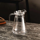 carafe acrylique bec canard resistante chaleur 1 2l