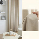 Rideau japonais plissé isolant pour salon chambre balcon