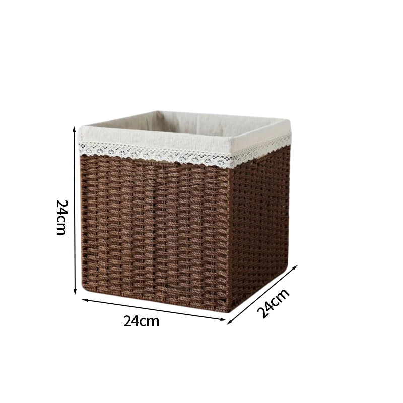 panier de pique-nique en osier pour rangement divers - vue 15 sur 21