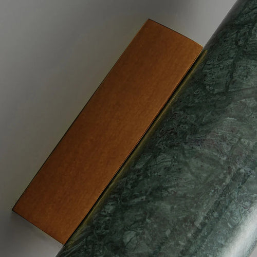 applique murale led en marbre support chevet décorative nordique hôtel - vue 7 sur 8