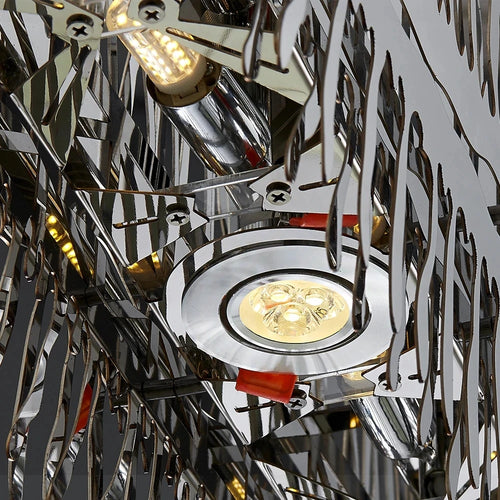 lustre led moderne design créatif suspension luxe