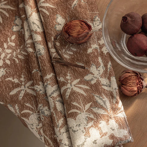 Rideau occultant moderne motifs floraux pour salon chambre