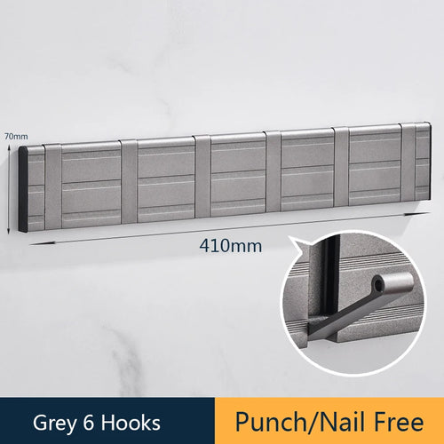 crochets muraux pliables pour rangement sans clou