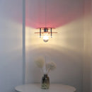 suspension ovni acrylique style nordique décoration maison