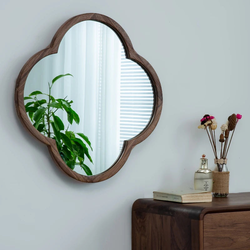 miroirs décoratifs en bois pour maquillage et décoration intérieure - vue 4 sur 7