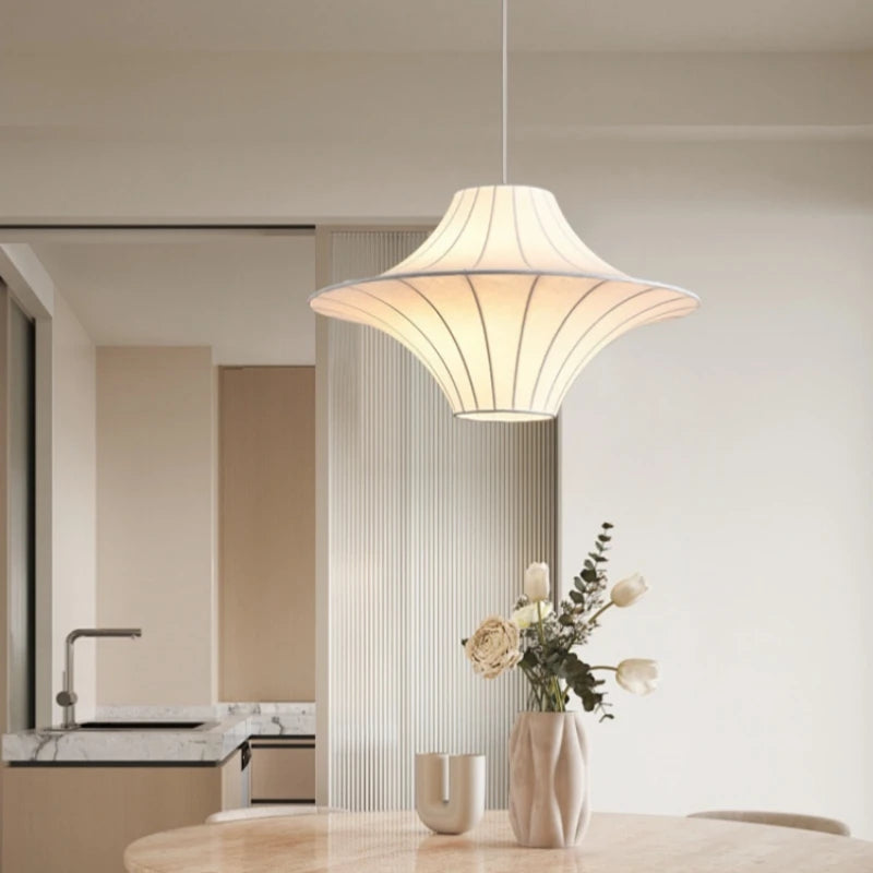 lustre à led créatif nordique pour décor contemporain élégant - vue 5 sur 8