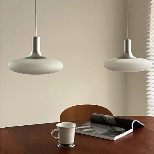 Minimalist creative glass chandelier for modern and original decor - vue 3 sur 12