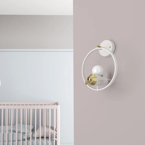 applique murale moderne pour chambre d'enfant avec lumière led décorative - vue 4 sur 7