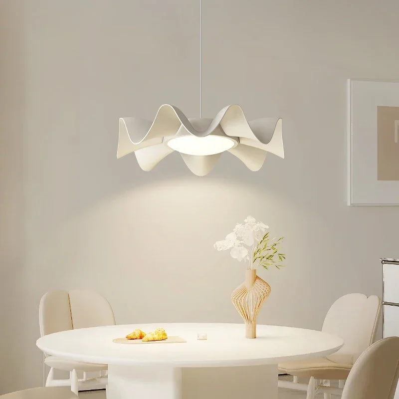 suspension à led moderne pour décoration intérieure nordique rétro - vue 5 sur 8