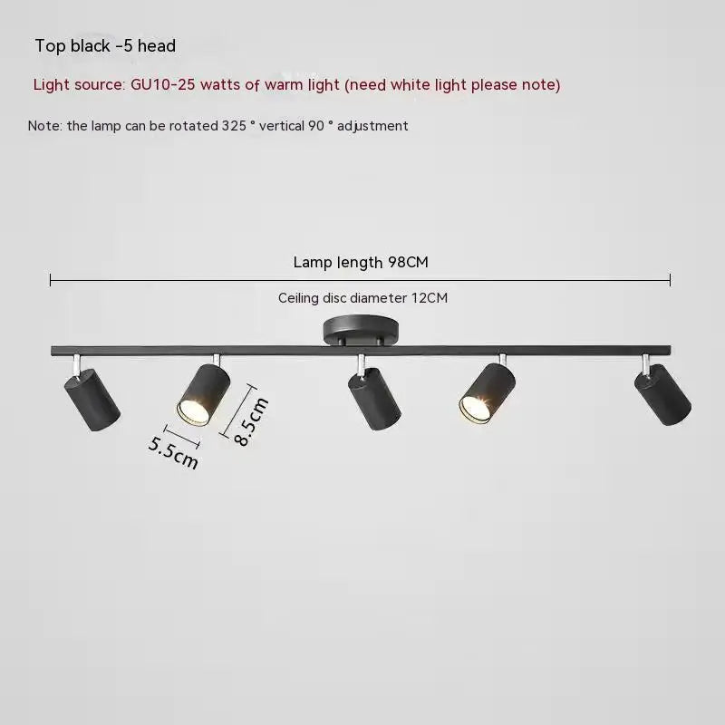 plafonnier à spots Led - vue 19 sur 23