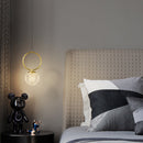 Suspension design LED luxury en verre cristal Ball