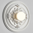 applique murale ronde rétro haut de gamme en verre