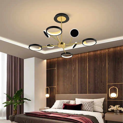plafonnier led décoratif pour éclairage intérieur moderne