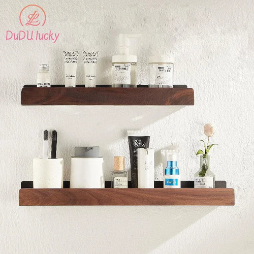 repisas,Bathroom shelf Storage rack,non perforated vanity Shelf Wall-Mounted Storage rack wall mounted bathroom organizer toilet - vue 3 sur 14
