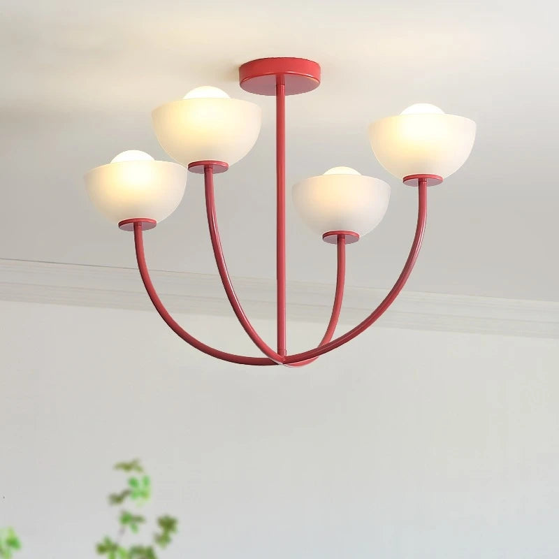 lampe led vintage tulipe style campagnard pour café restaurant bar