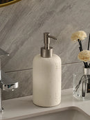 Retro Natural Stone Press on Shower Gel Dispensing Bottle, Home Storage Bottles, Bathroom Appliances, Wash Basin, Tabletop Ornam