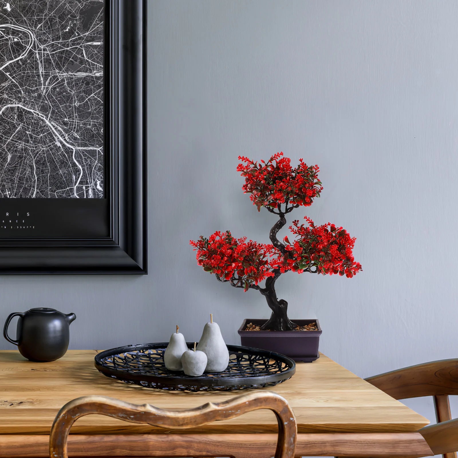 Realistic artificial potted plants for indoor decoration - vue 7 sur 7