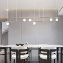 Modern minimalist chandelier for creative interior decor