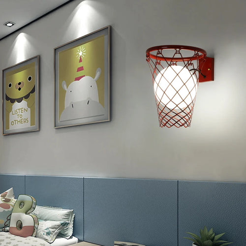 applique murale moderne pour enfants en verre LED
