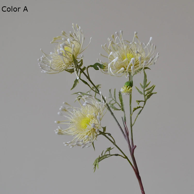 fleurs artificielles leucospermum pour décoration de mariage - vue 8 sur 10
