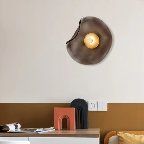 Minimalist Nordic design glass LED wall light - vue 3 sur 9