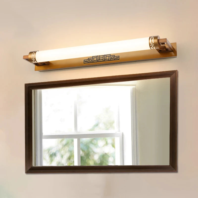lampe led vintage murale pour miroir cosmétique et photo - vue 4 sur 8