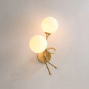 applique murale led avec boule de verre pour intérieur