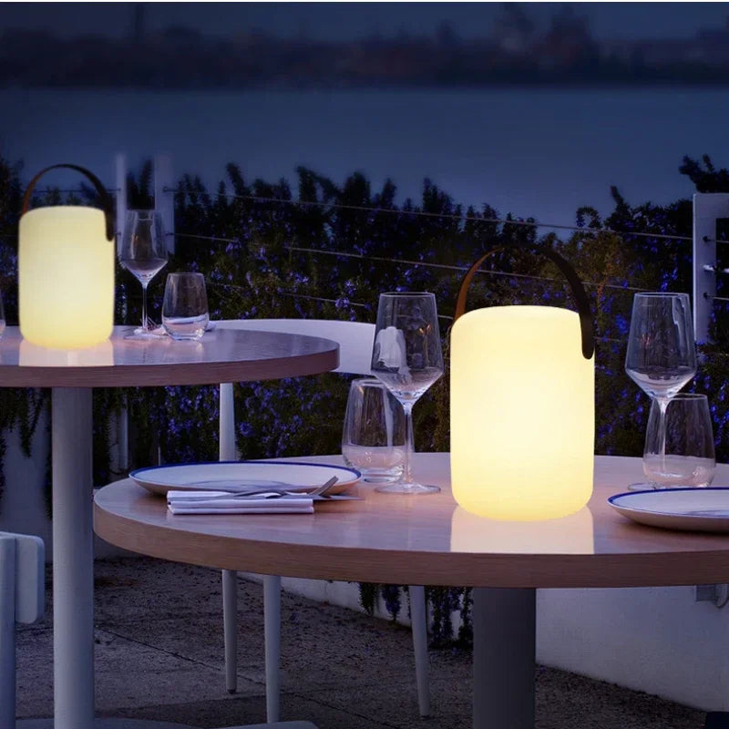 lampe portable rechargeable avec 16 couleurs à distance - vue 2 sur 8