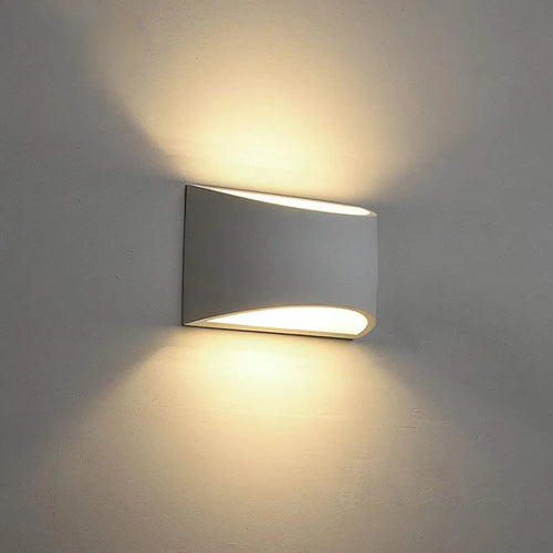 applique murale led aluminium brossé salon chambre maison