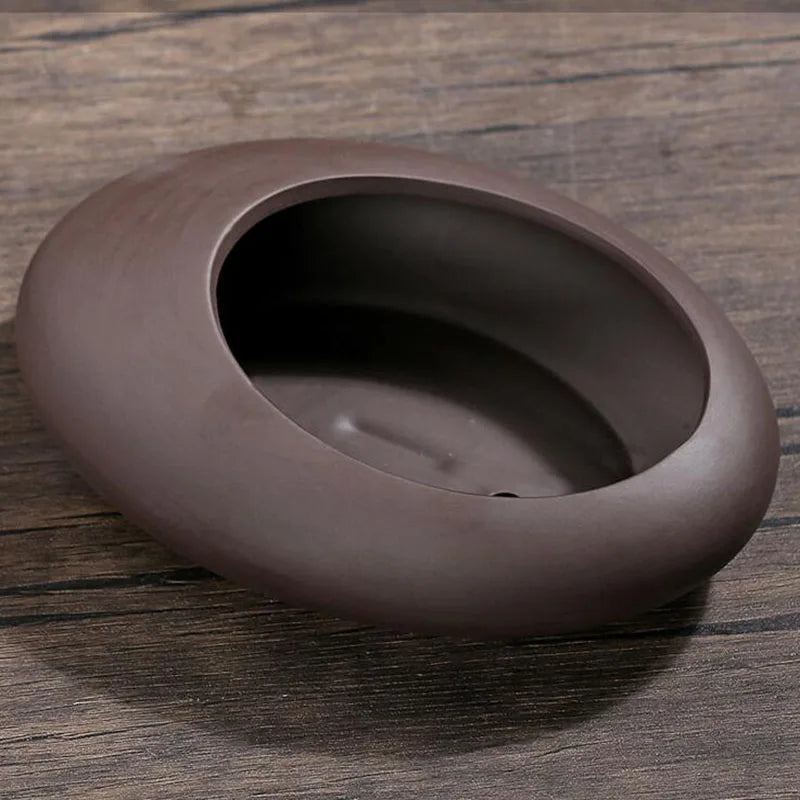pot de fleurs en argile rétro style chinois pour décoration de jardin - vue 6 sur 7