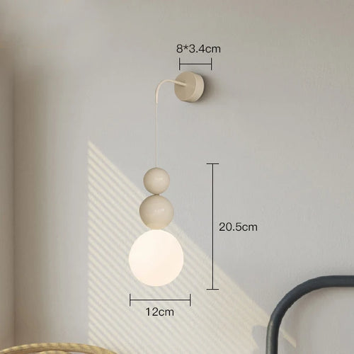 Minimalist nordic wall light for modern lighting - vue 9 sur 10